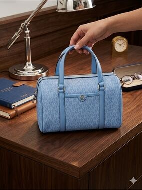 Michael Kors Travel Medium Duffle Satchel - South Pacific (NWT)